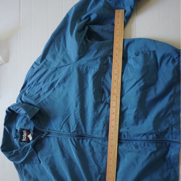 TOTES Men’s Microfiber Teal zipper Jacket - Picture 6 of 11